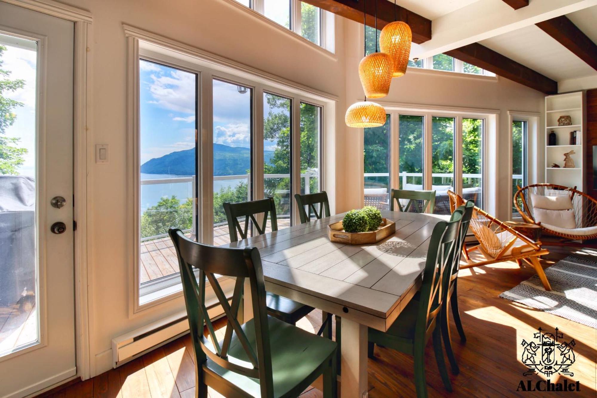 Aelpha-M - Magnifique Vue Sur Le Fleuve Villa Baie-Saint-Paul Exterior photo