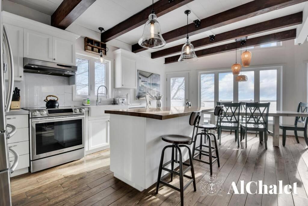 Aelpha-M - Magnifique Vue Sur Le Fleuve Villa Baie-Saint-Paul Exterior photo